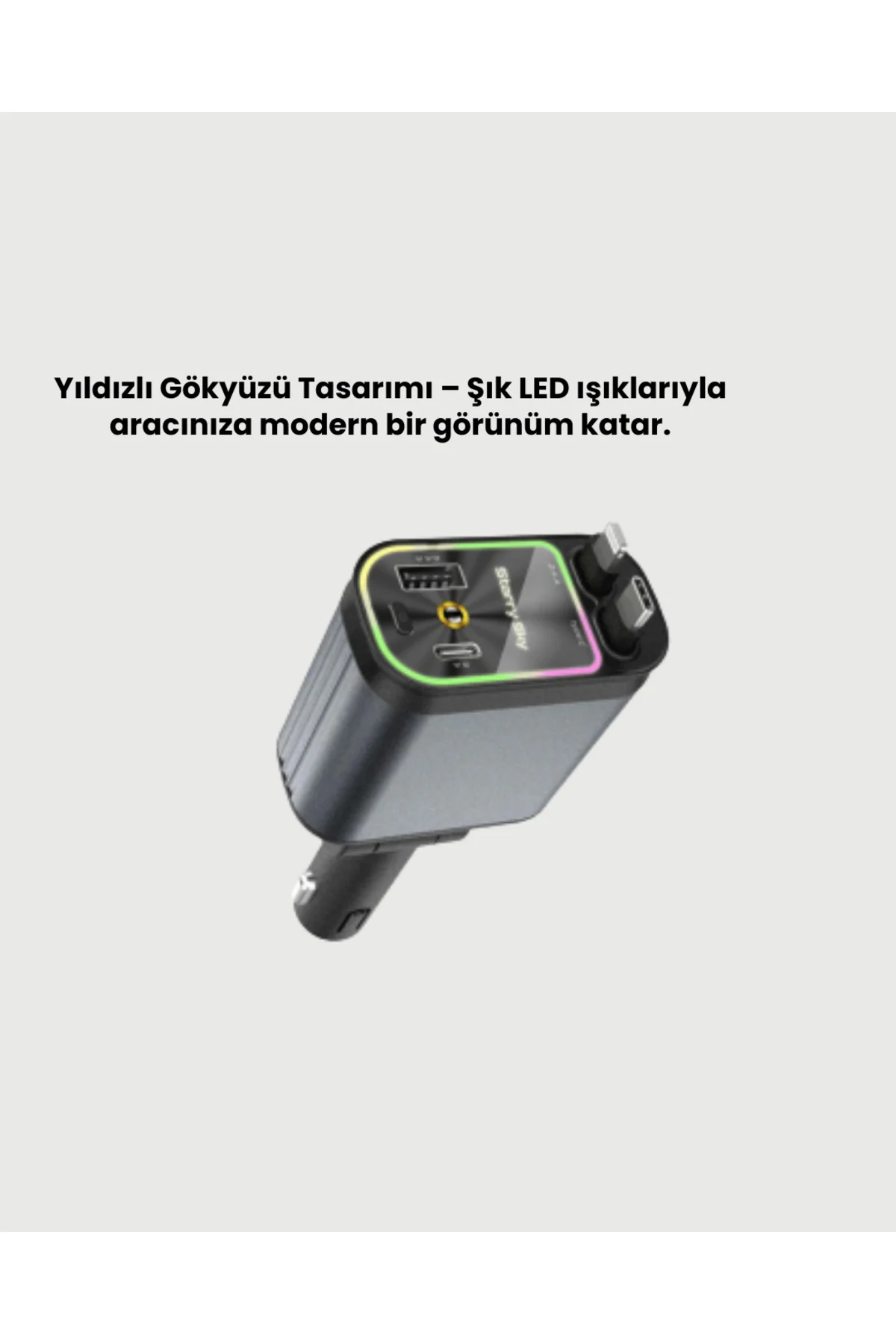 Toyota, Honda, Nissan, Hyundai Araçlar için Çoklu Port Araç Şarj Cihazı