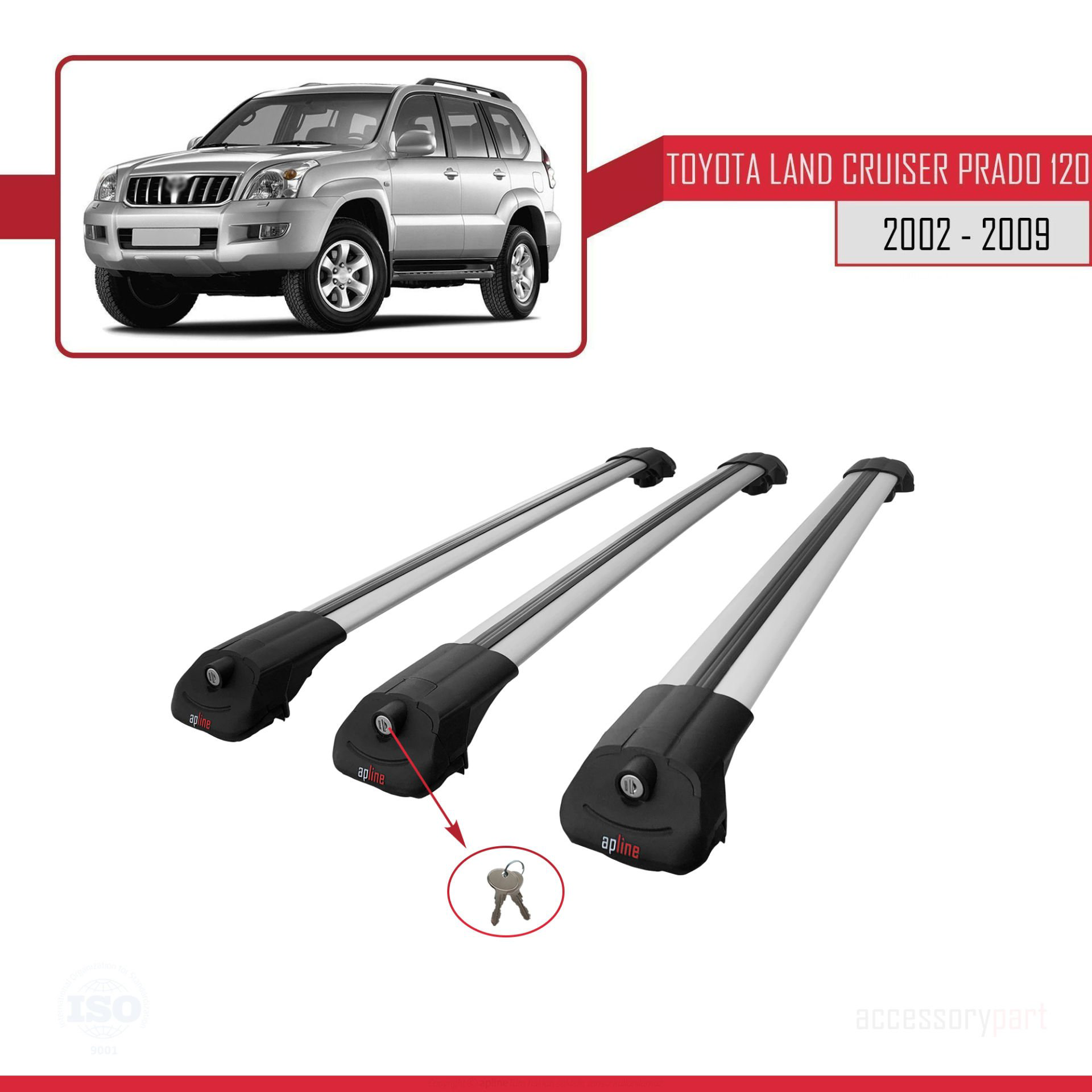 Toyota Land Cruiser Prado (J120) 2002-2006 Arası ile uyumlu ACE-1