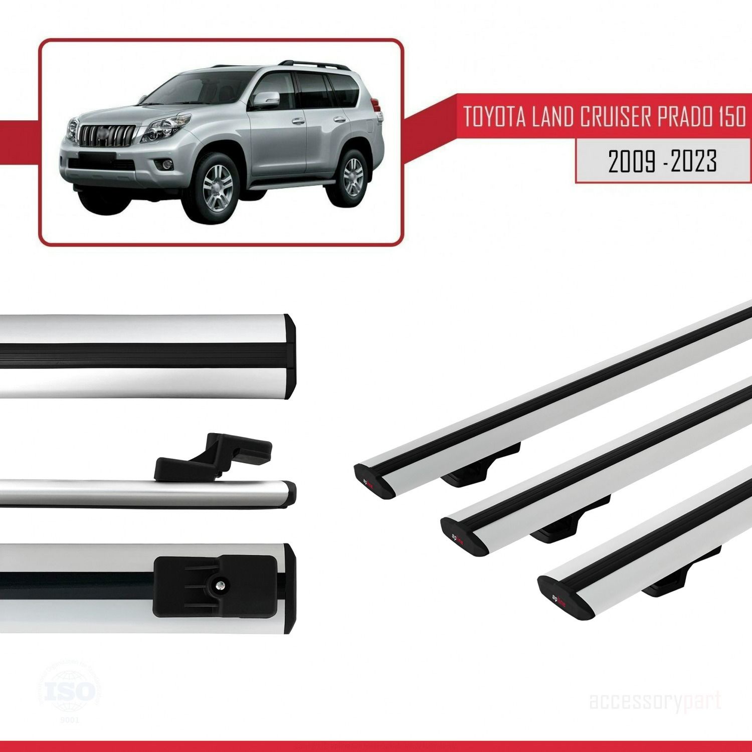 Toyota Land Cruiser Prado (J150) 2009-2023 Arası ile uyumlu Basic