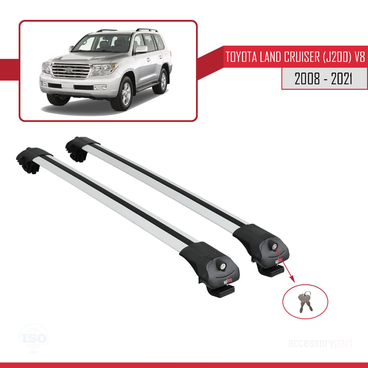 Toyota Land Cruiser (J200) V8 2008-2021 Arası ile uyumlu ACE-1 Ar
