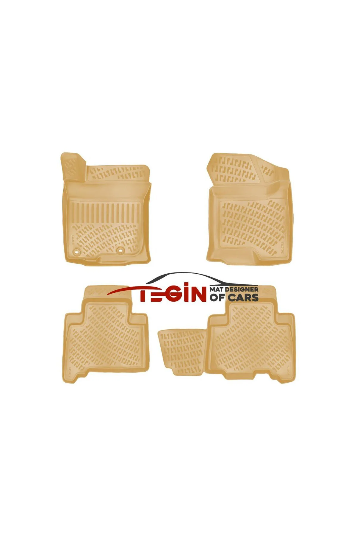 Toyota Land Cruiser Prado J250 7K 2024 1.6/2.0 Dizel Bej 3D Havuzlu Paspas