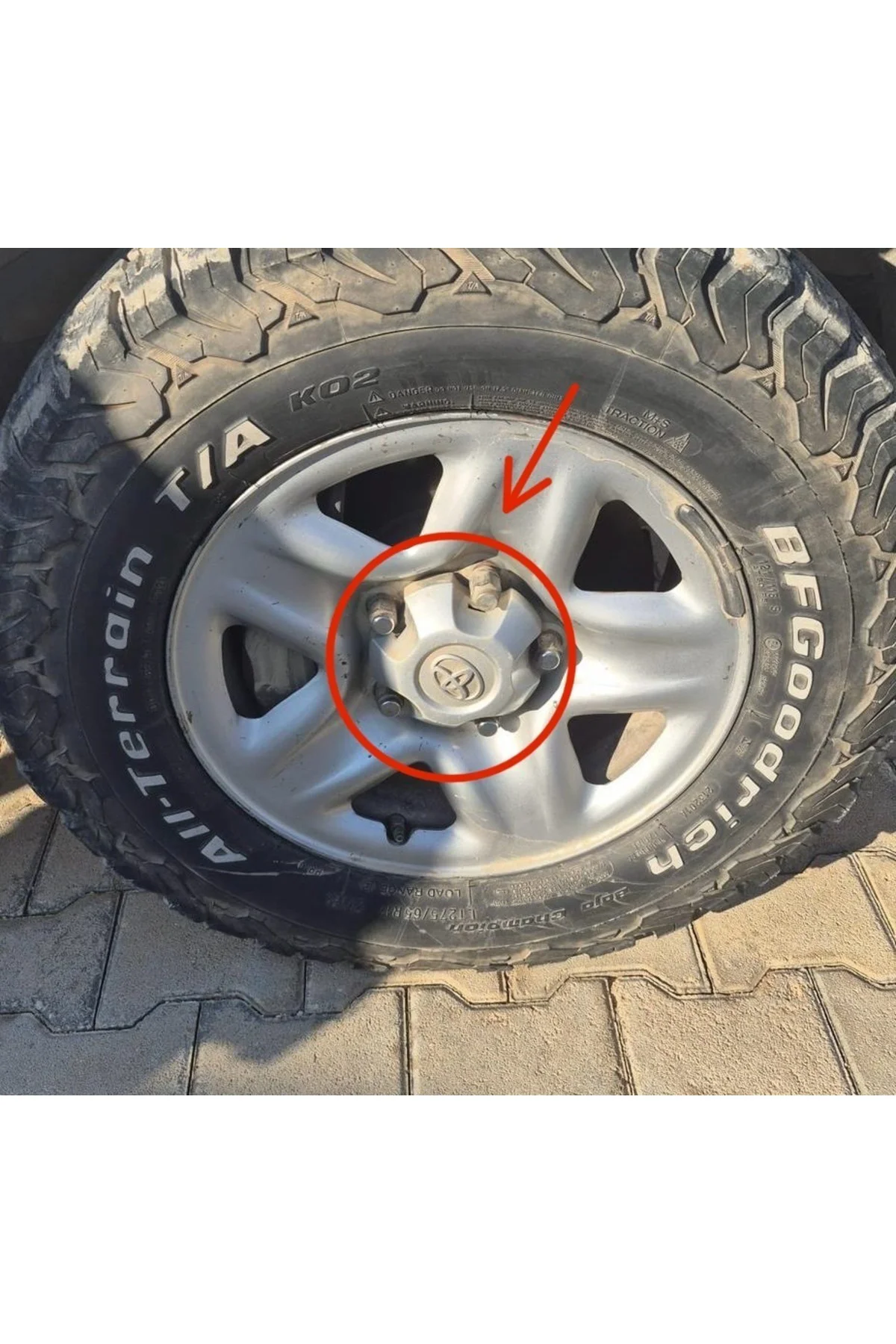 Toyota Land Cruiser Orjinal Jantın Göbeği 1 adet