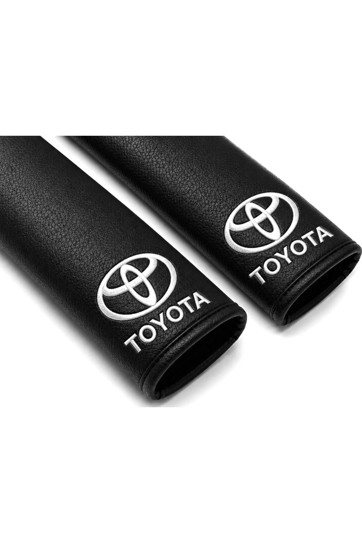 Toyota Nakışlı 9 Parça Oto Konfor Seti – 4 Boyun Yastığı + 4 Emniyet Kemer Pedi + 1 Direksiyon Kılıfı – Siyah Suni Deri Toyota Nakışlı 9 Parça Oto Konfor Seti – 4 Boyun Yastığı + 4 Emniyet Kemer Pedi + 1 Direksiyon Kılıfı – Siyah Suni Deri - Görsel 4