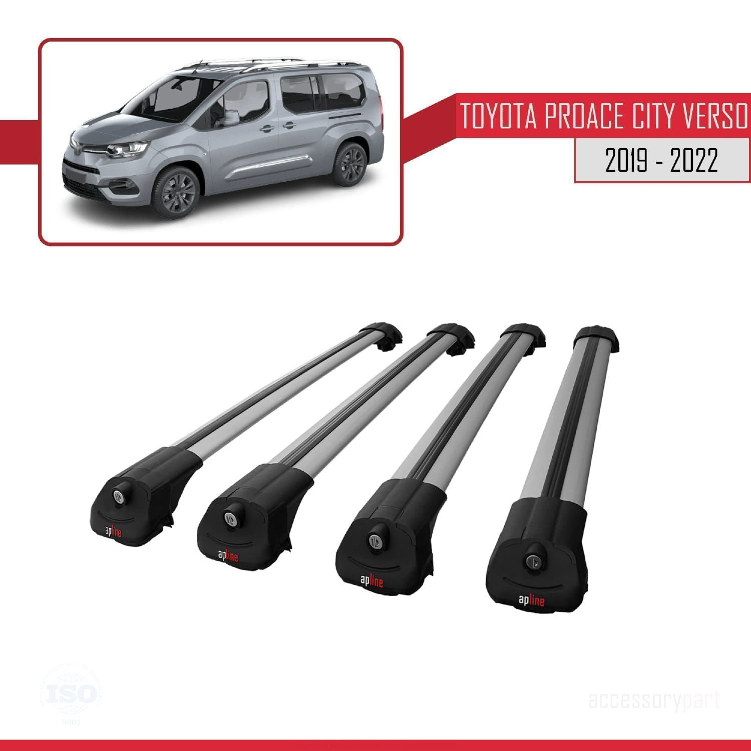 Toyota Proace City Verso 2019-2022 Arası ile uyumlu ACE-1 Ara Atk