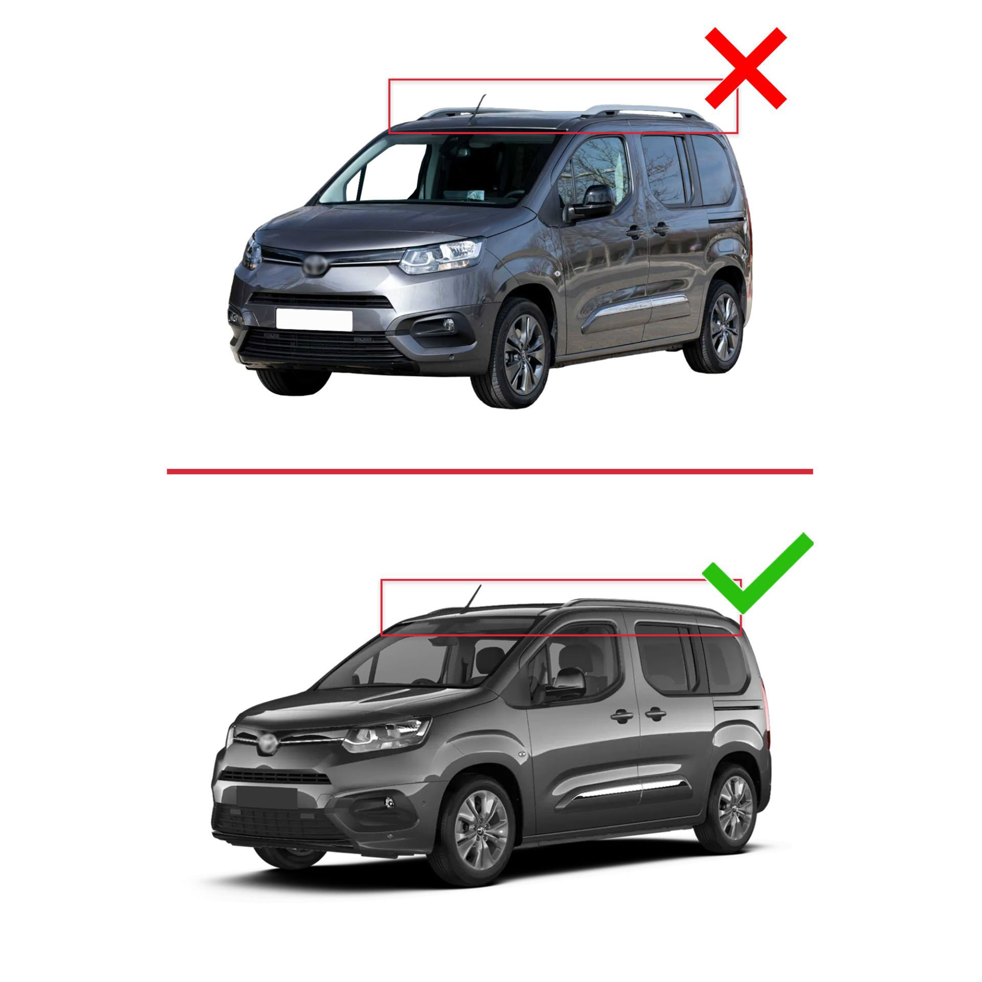 Toyota Proace City Verso 2023 ve Sonrası ile uyumlu ACE-2 Ara Atk
