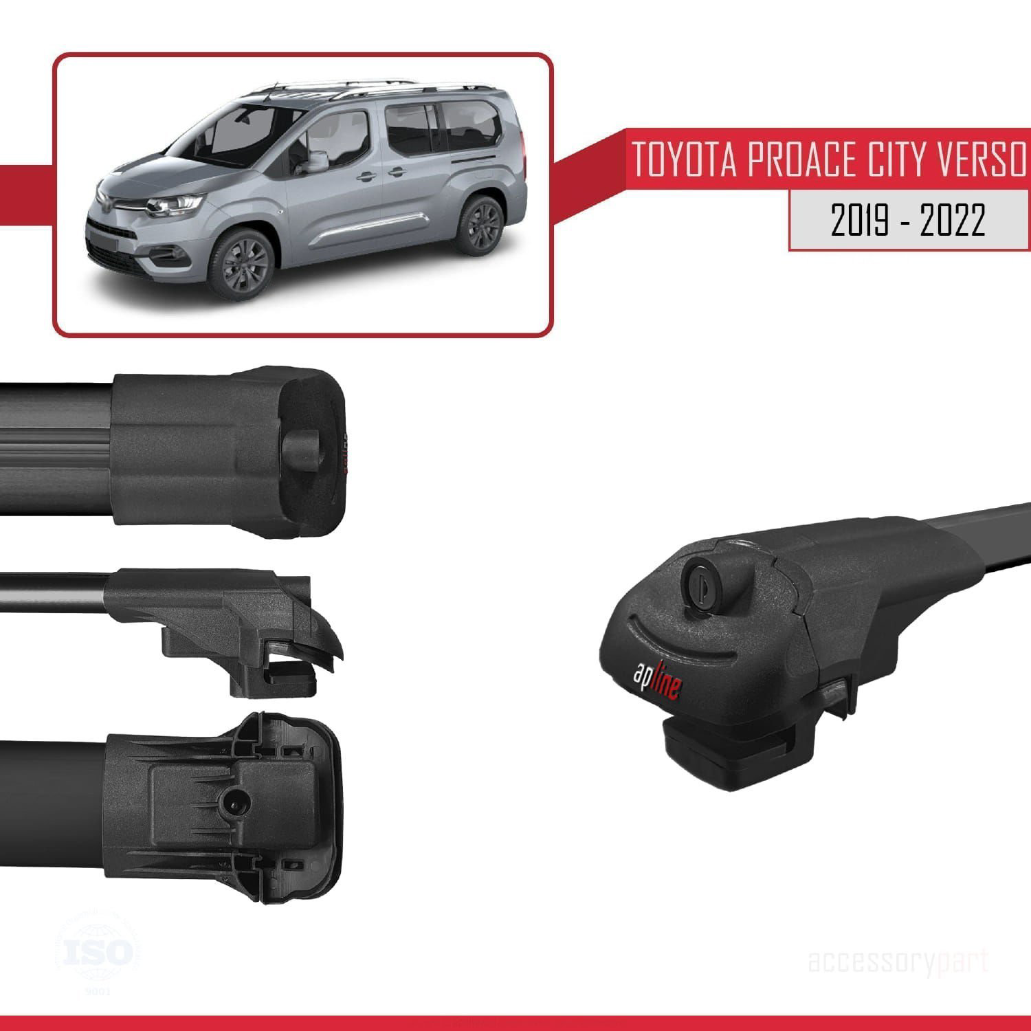 Toyota Proace City Verso 2019-2022 Arası ile uyumlu ACE-1 Ara Atk