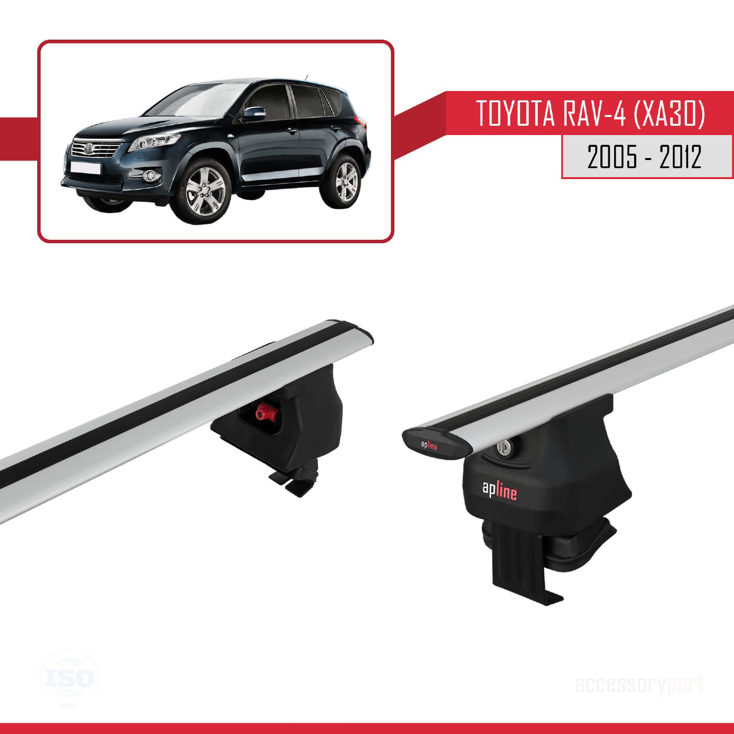 Toyota Rav 4 (XA30) 2005-2012 Arası ile uyumlu ACE-4 Ara Atkı Tav