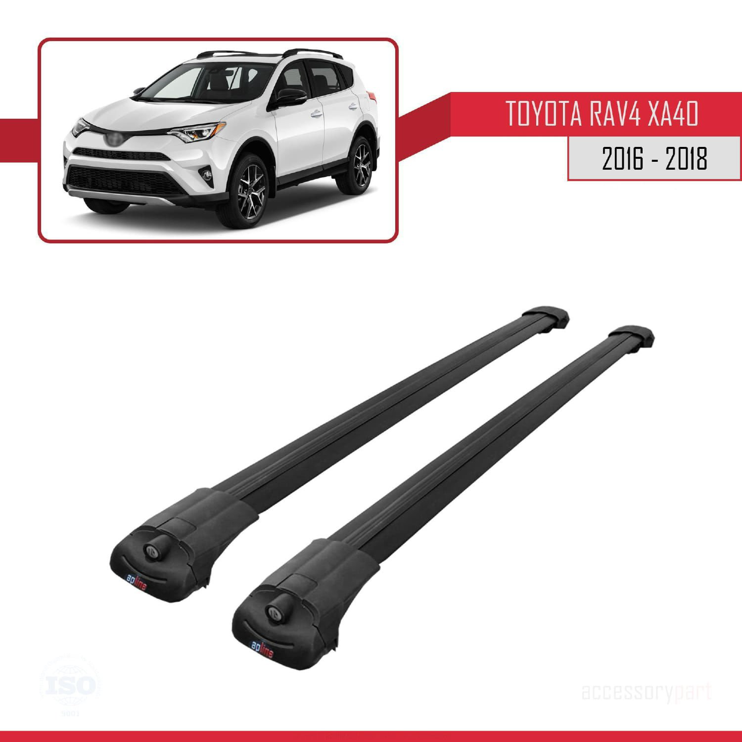 Toyota RAV4 (XA40) 2016-2018 Arası ile uyumlu ACE-1 Ara Atkı Tava