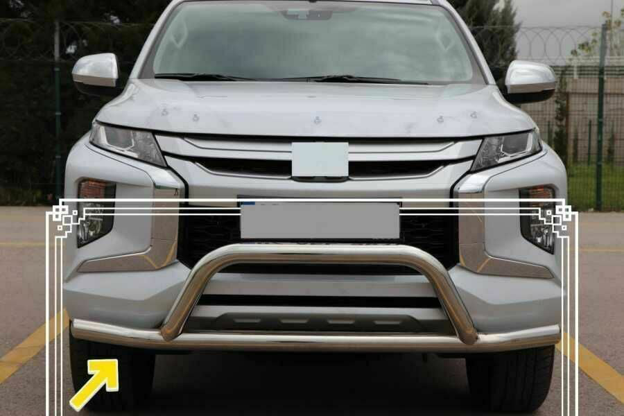 Toyota Revo Uyumlu Ön Koruma Krom FaceOff Chrome 2006-2021 Pst14 