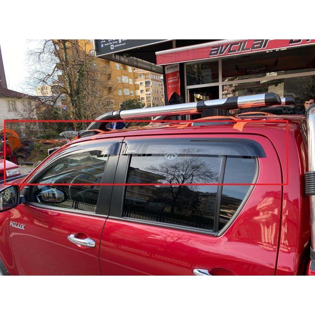 Toyota Revo Uyumlu Hilux Benekli Cam Rüzgarlık -2016 (Yazısız) Toyota Revo Uyumlu Hilux Benekli Cam Rüzgarlık -2016 (Yazısız)