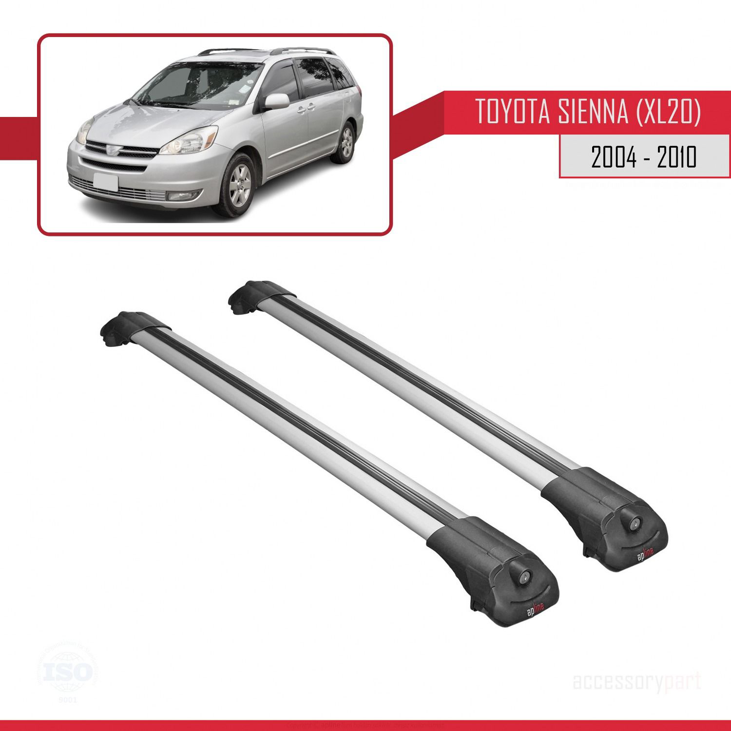Toyota Sienna (XL20) 2004-2010 Arası ile uyumlu ACE-1 Ara Atkı Ta Toyota Sienna (XL20) 2004-2010 Arası ile uyumlu ACE-1 Ara Atkı Ta