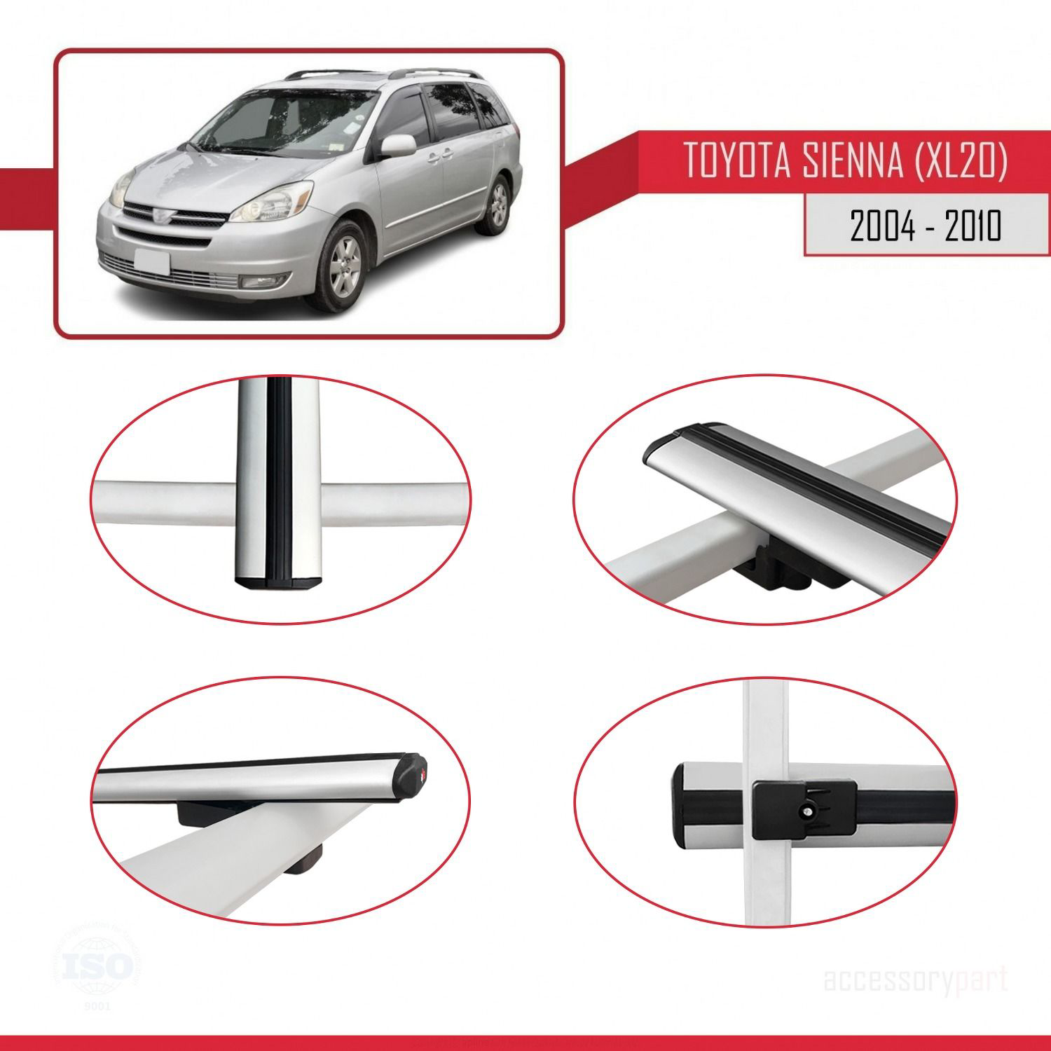 Toyota Sienna (XL20) 2004-2010 Arası ile uyumlu Basic Model Ara A