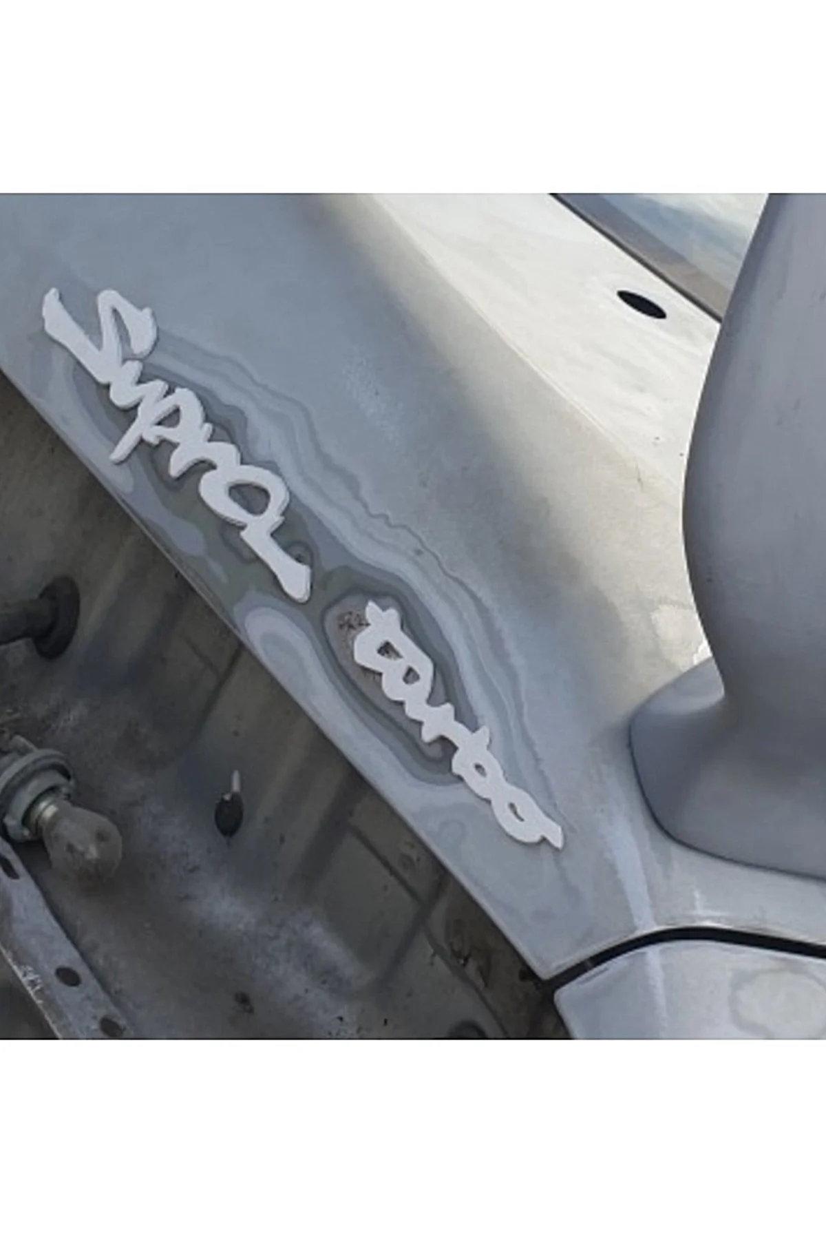 Toyota Supra Sert Plastk Bagaj Yazısı