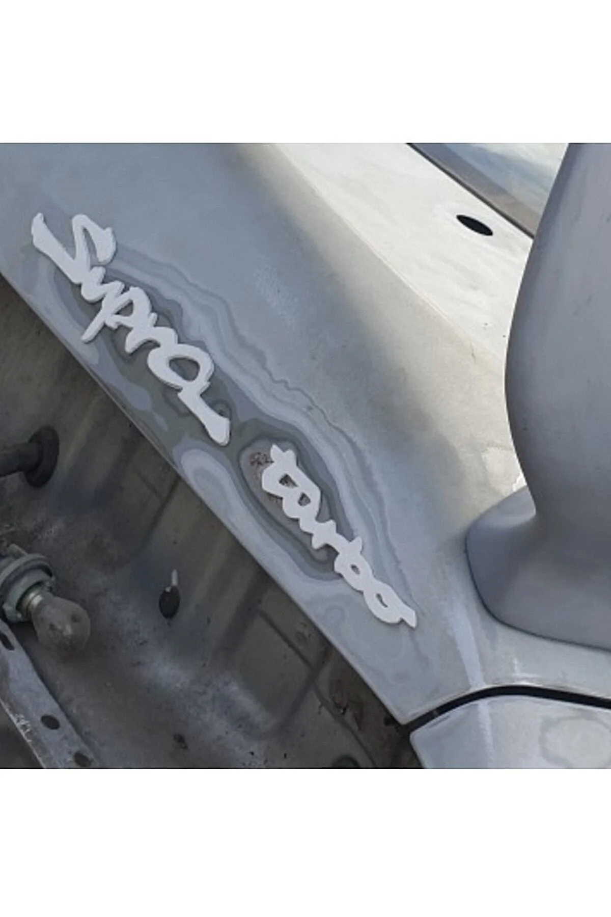 Toyota Supra Sert Plastk Bagaj Yazısı
