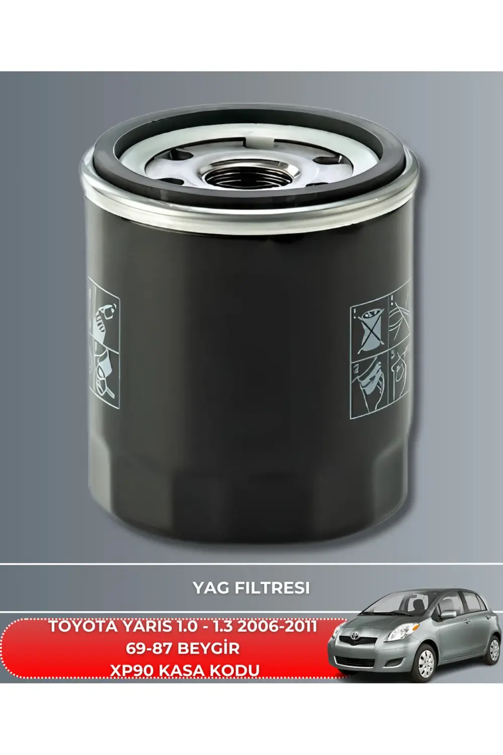 TOYOTA YARIS 1.0 - 1.3 2006-2007-2008-2009-2010-2011 69-87 BEYGİR