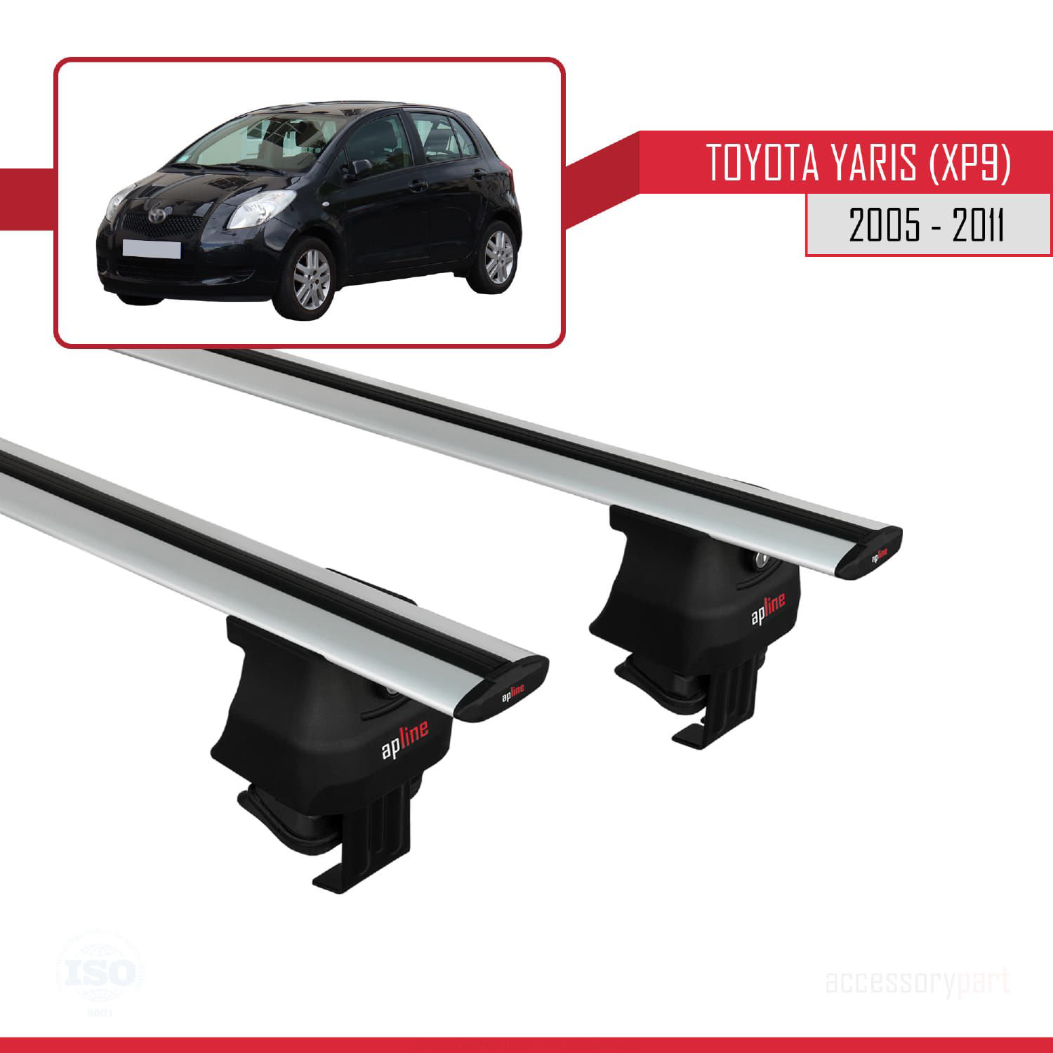 Toyota Yaris / Vitz (XP9) 2005-2011 Arası ile uyumlu ACE-4 Ara At