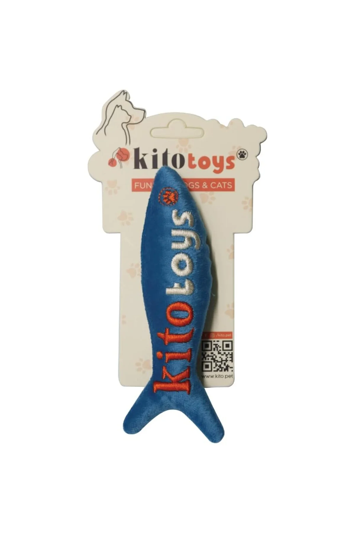 Toys Balık Peluş Kedi Oyuncağı
