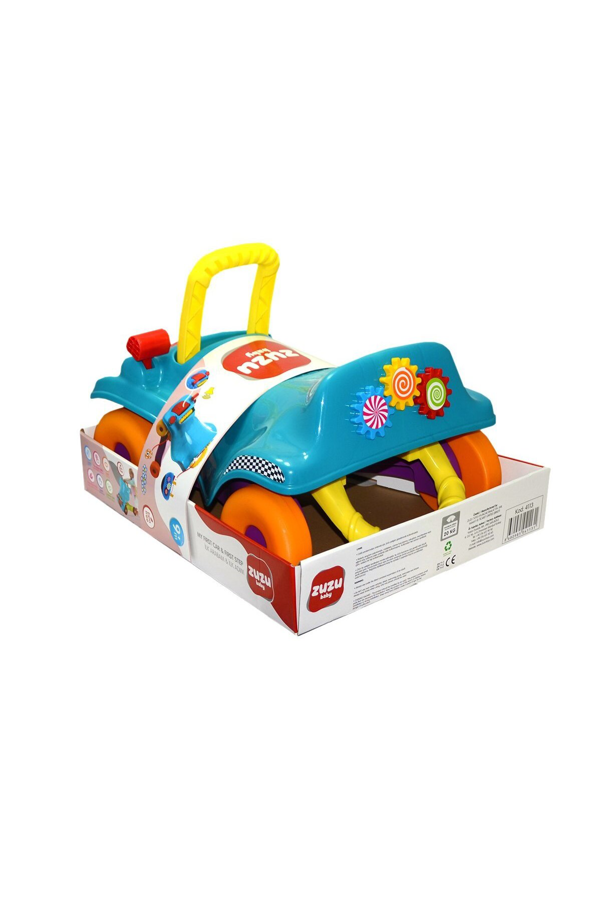 Zuzu Toys İlk Adım Arabası 2 İn 1