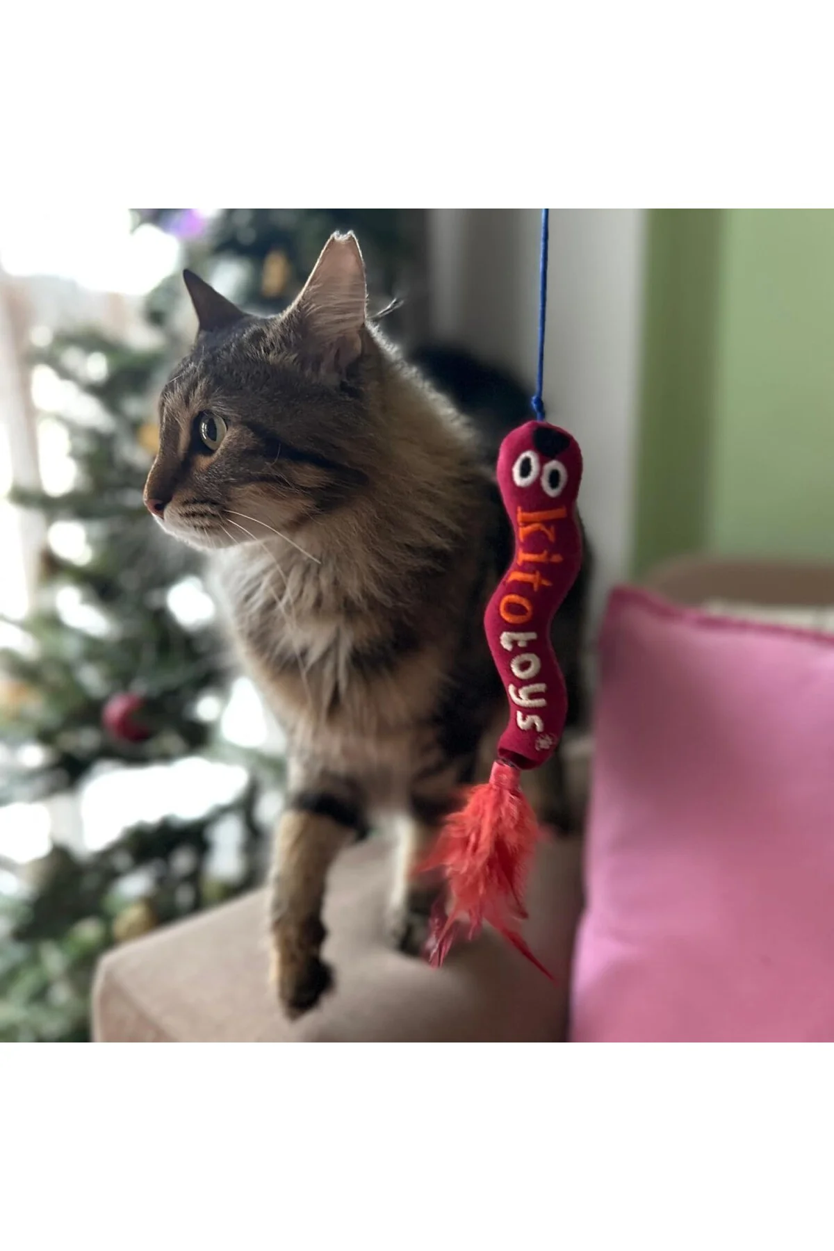Toys Solucan (Olta) Peluş Kedi Oyuncağı