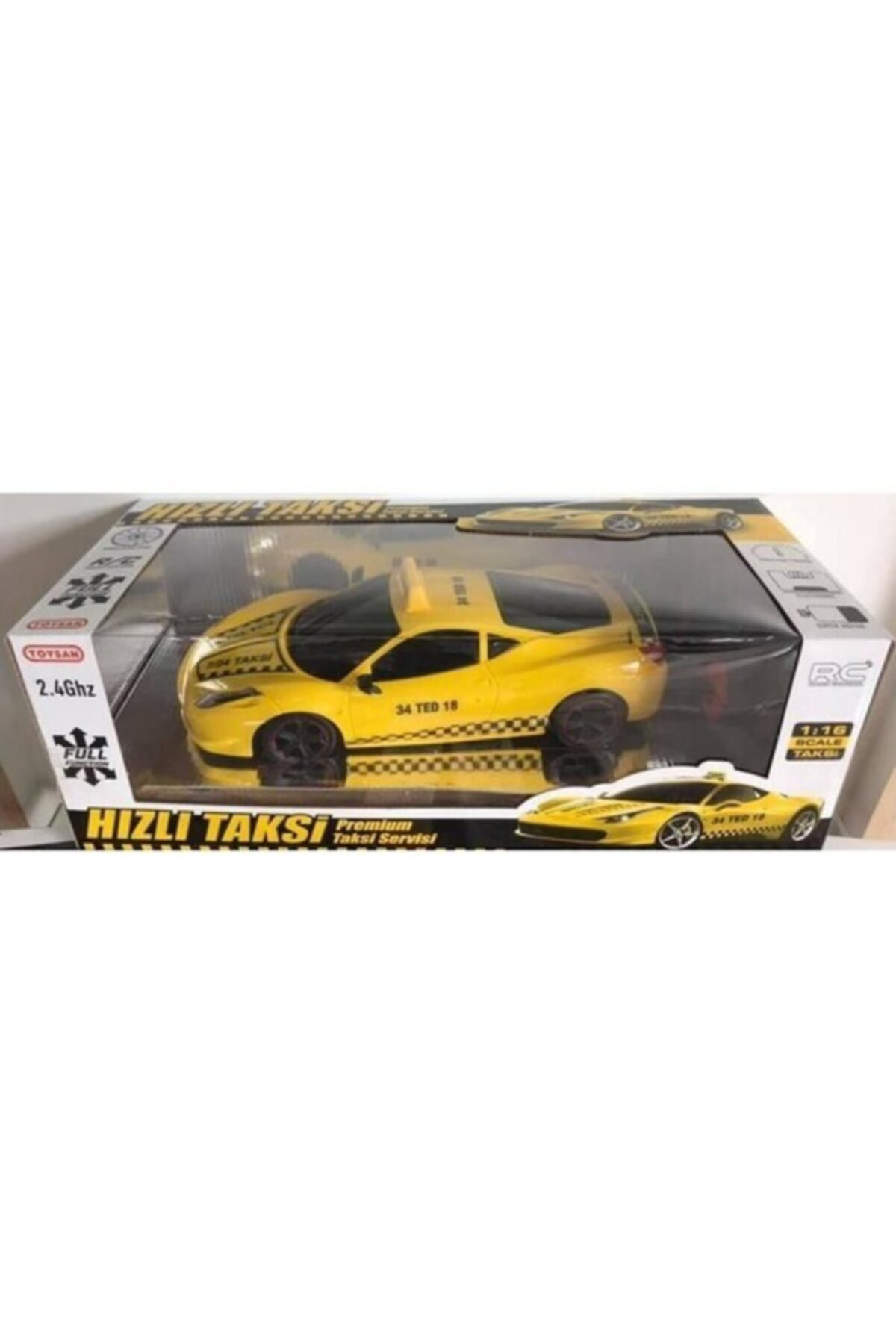 Elzdunya Toysan Hızlı Taxi Car Araba 8682091080202