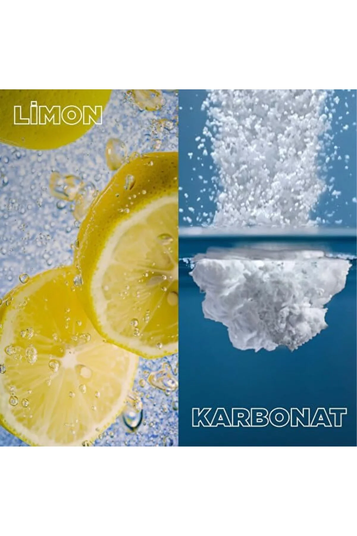 Toz Çamaşır Deterjanı Limon ve Karbonat Renkliler ve Beyazlar İçi