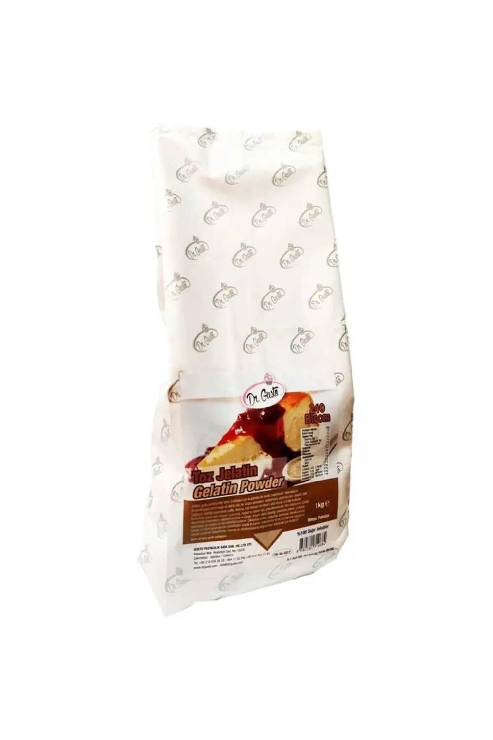 Dr.Gusto Sağlık Ürünleri Toz Jelatin 1 Kg Sığır Jelatin