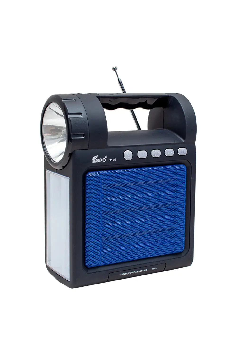 Toz- Shopzum Fp-26 Usb/sd/fm/bluetooth Destekli Fenerli Taşinabil