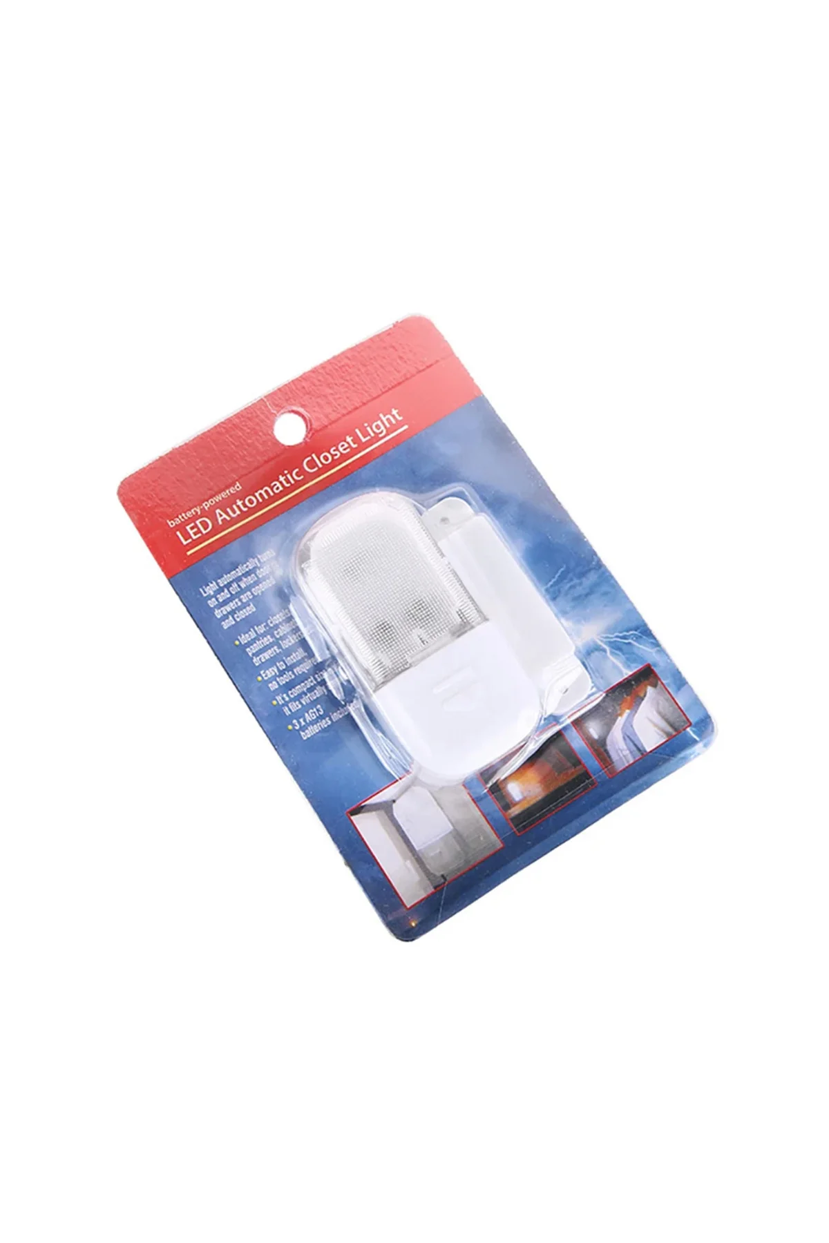 Toz- Shopzum Pm-21498 1w 10lm Otomatik Manyetik Sensörlü Led Lamb