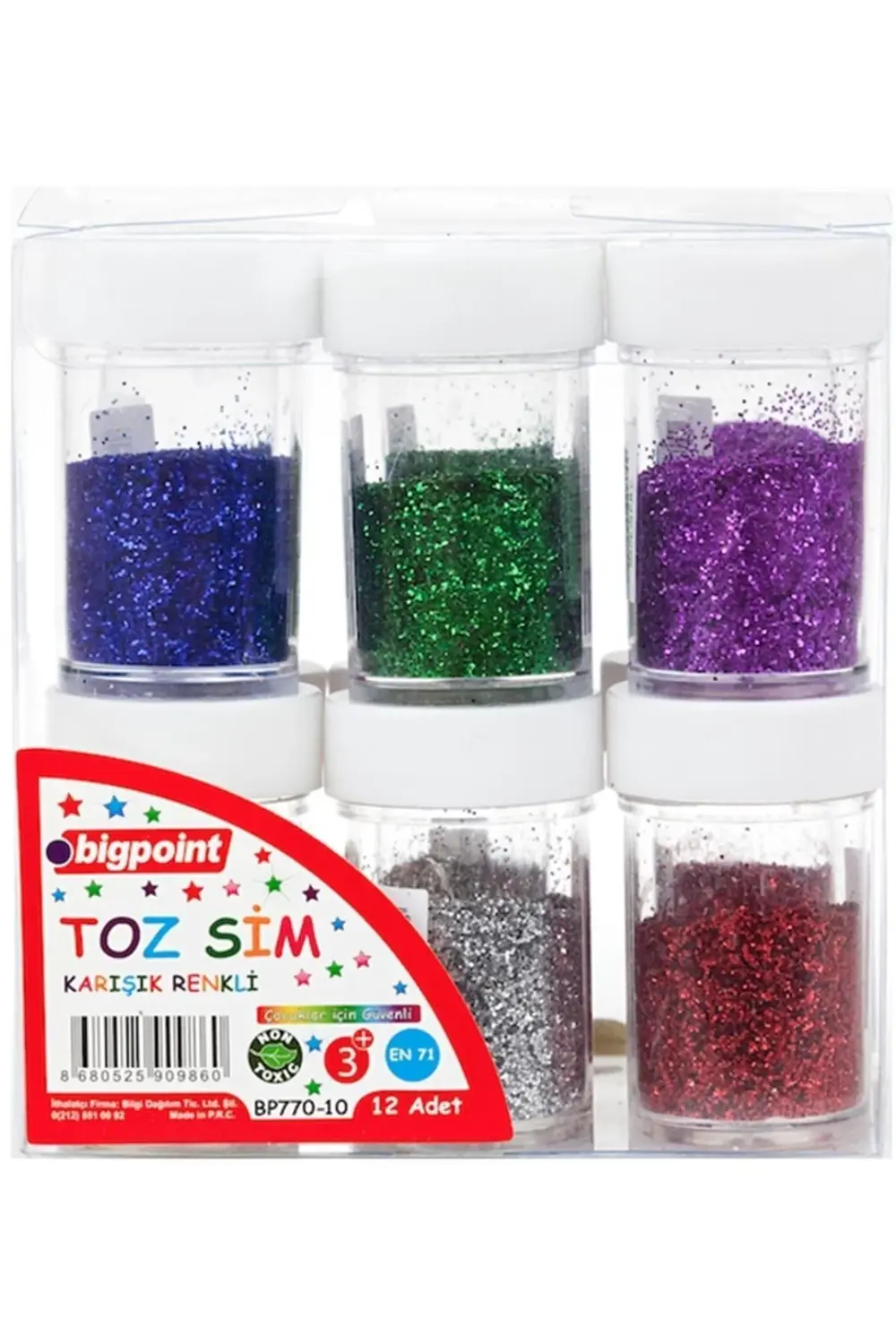 Toz Sim Karışık Renkli 8 gr Bsp