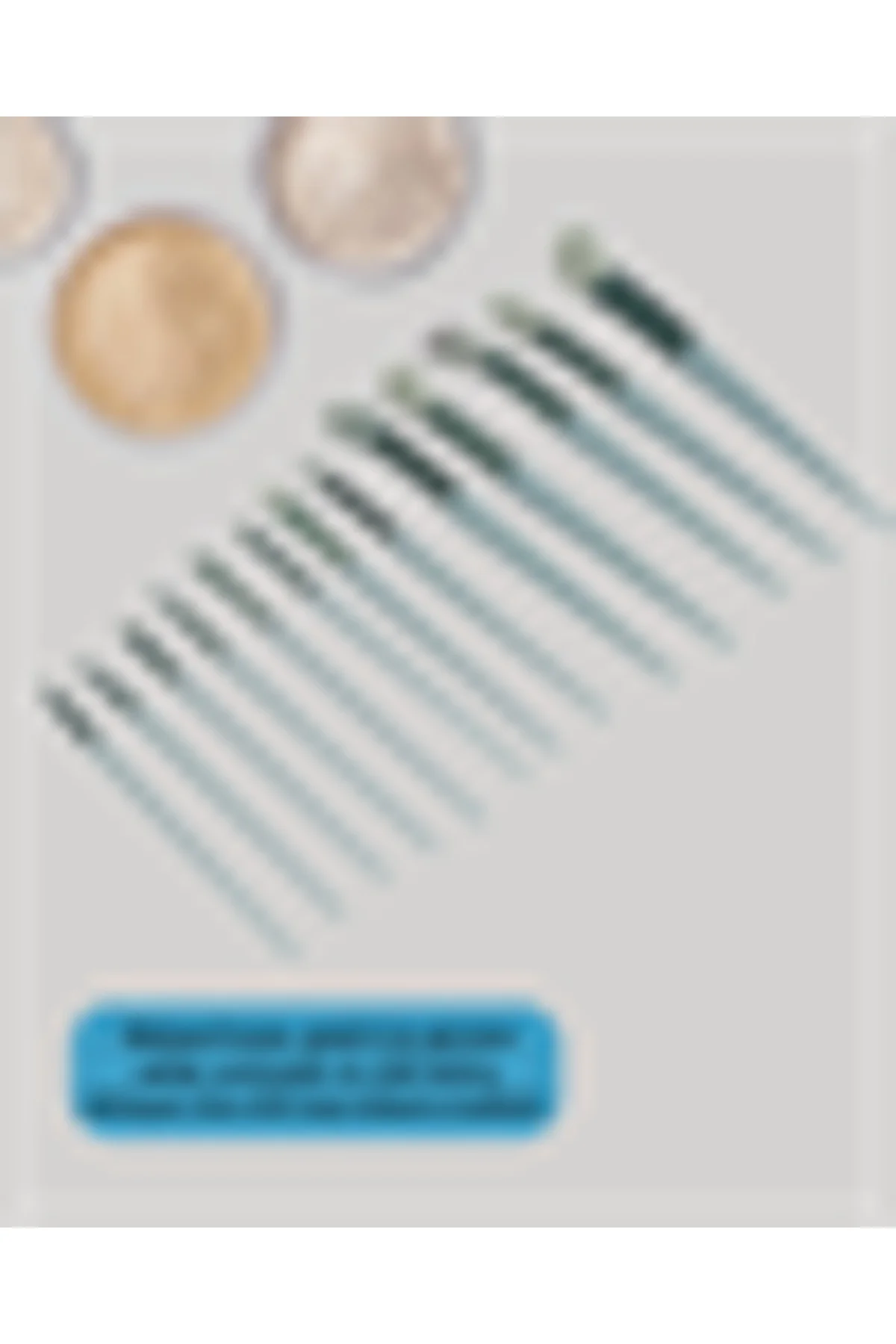 Toz ve Krem Ürünler İçin Güçlü Tutucu Yumuşak Kıllı Makyaj Fırça 