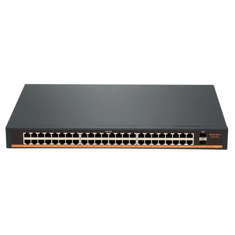 TP-G4820-POE800W 48 PORT GIGABIT + 2X 1GB SFP UPLINK RACKMOUNT POE SWITCH