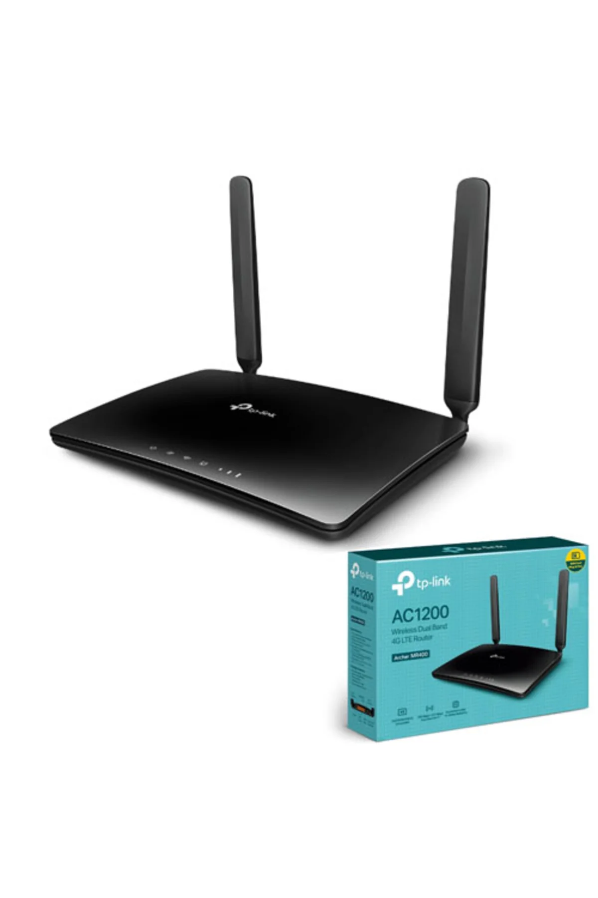 TP-LINK ARCHER-MR400 1500Mbps 4 Port Kablosuz-Ethernet 4G LTE Dua
