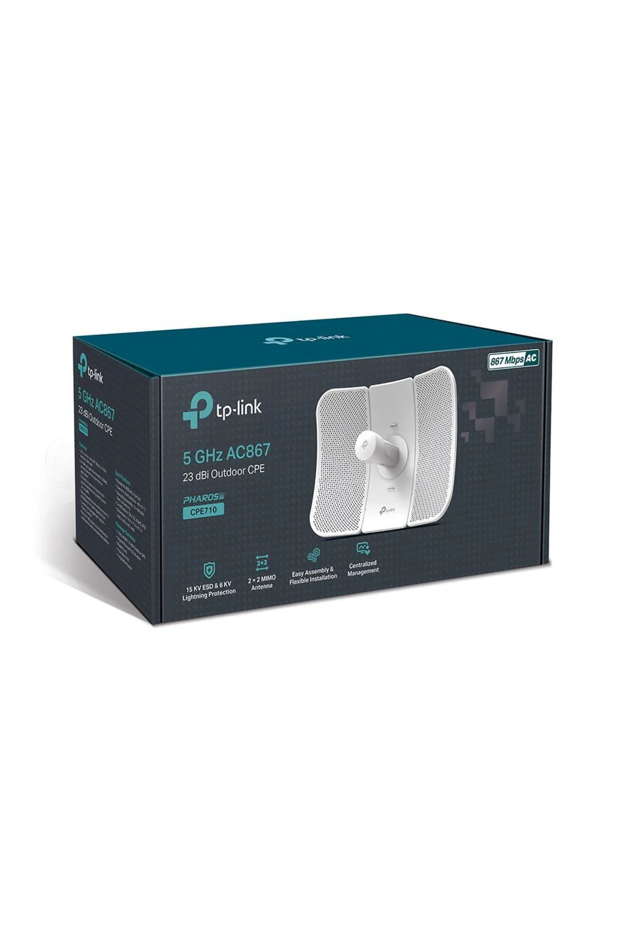 TP-LINK CPE710 5GHZ 867MBPS 23DBI 30KM PTP/PTMP DIŞ ORTAM ACCESS 