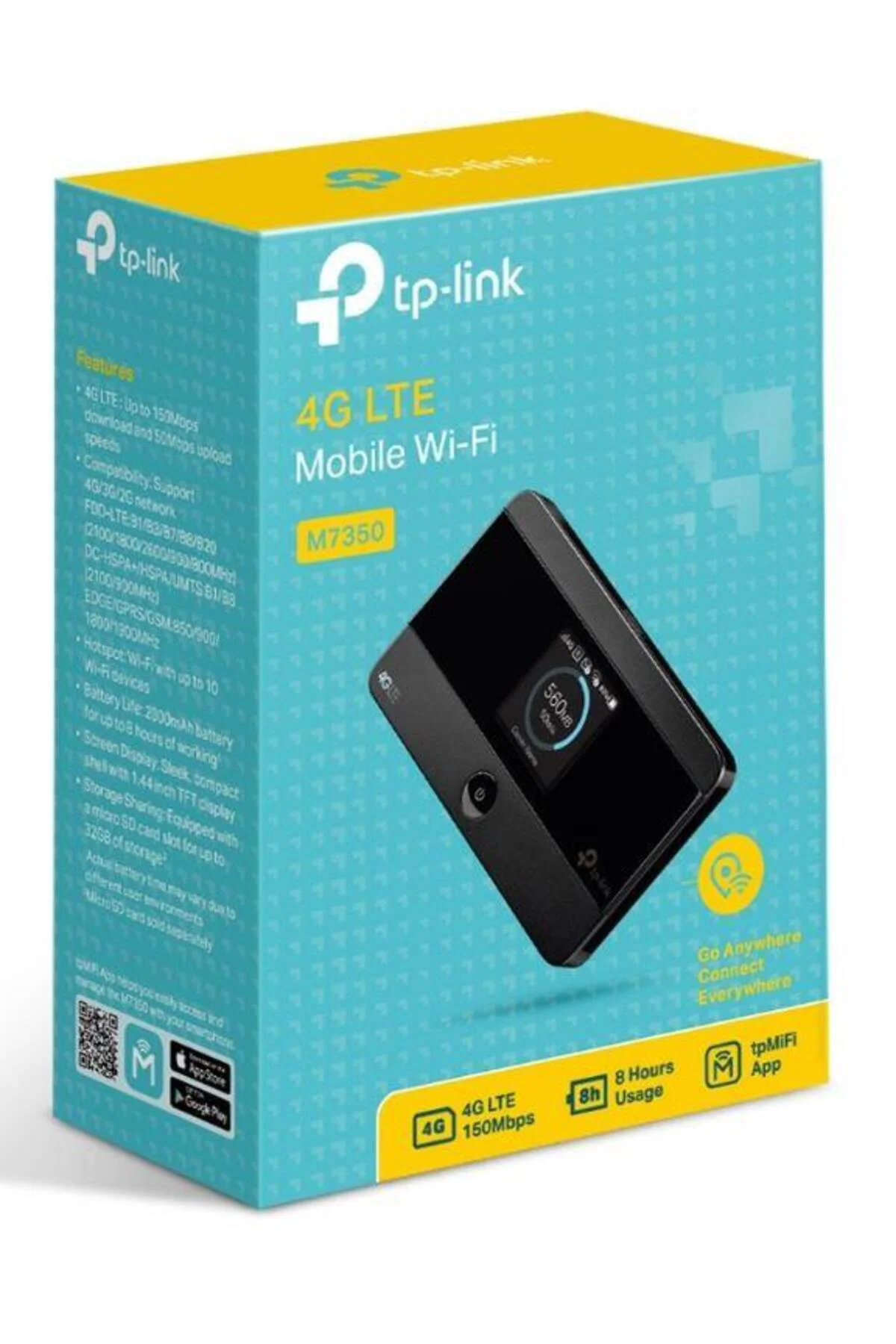TP-LINK M7350 300MBPS 4G LTE MOBILE KABLOSUZ ROUTER