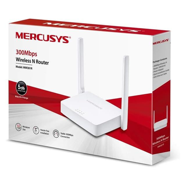 TP-Link Mercusys MW MW301R 2 Port 300 Mbps Kablosuz Router (4741)