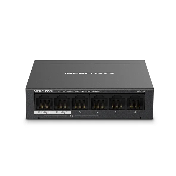 TP-LINK MS106LP 4 PORT 10/100 MASAÜSTÜ SWITCH (YÖNETİLEMEZ)