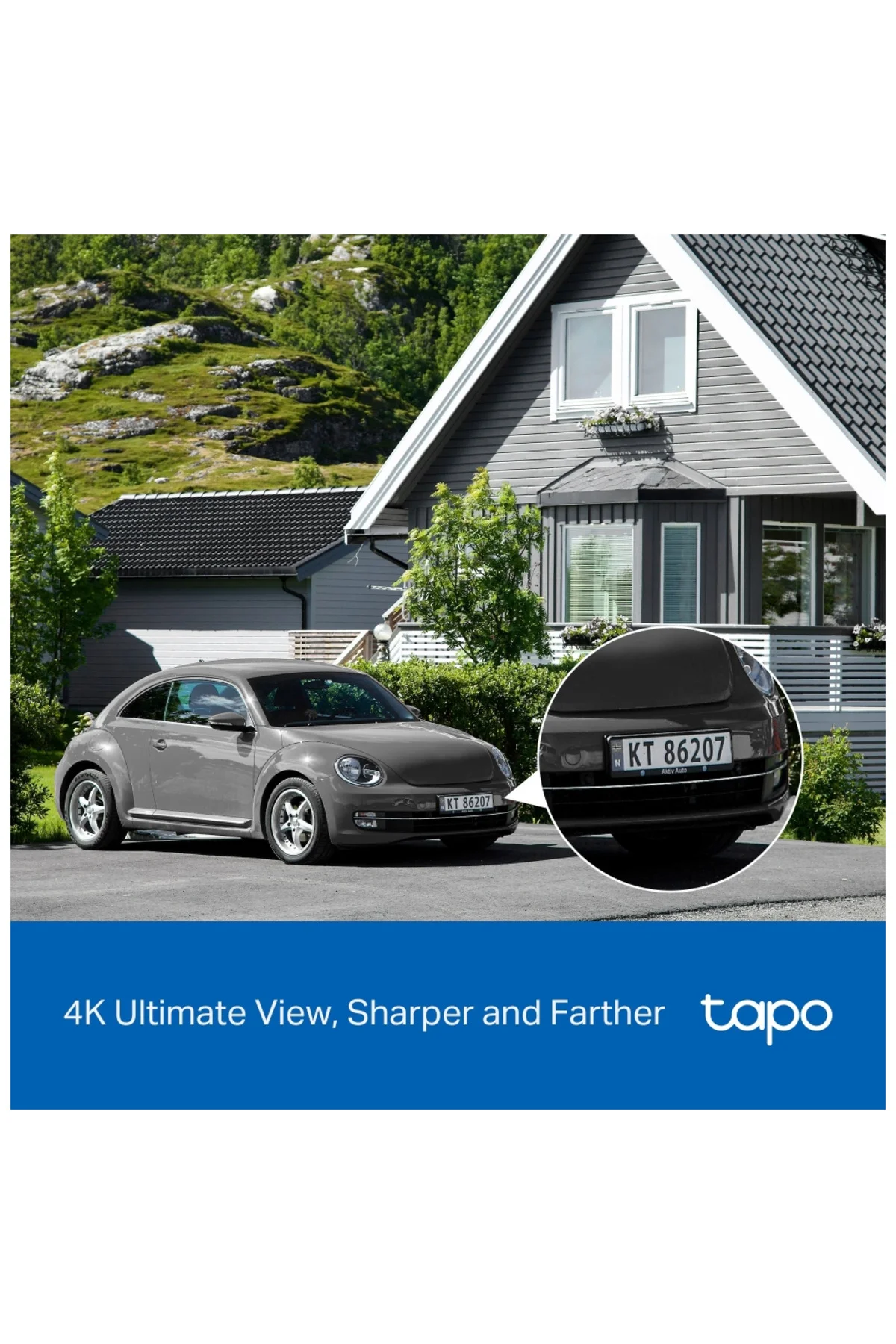 TP-LINK Tapo TC92 KIT (C660 KIT), 4K, 8,0Mpix, Dış Mekan, IP65, WiFi, 12Mt. Renkli Gece Görüşü, İki