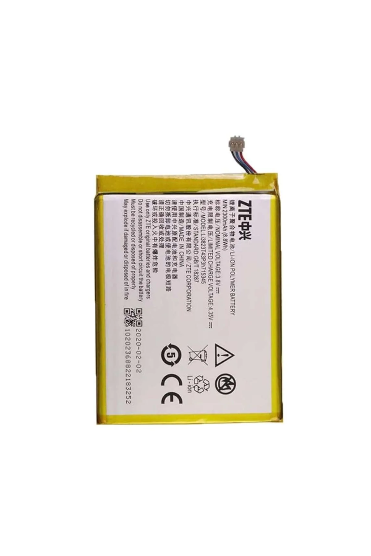 Tp-link Zte Mf910 4G Lte İçin Pil Batarya Li3823t43p3h715345