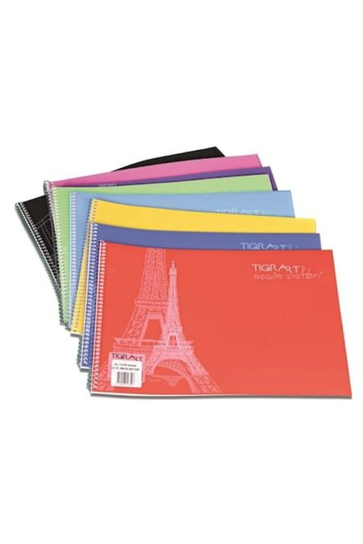 Tr-002 Plastik Kapak Resim Defteri 25x35 Cm 25 Yaprak 26550000250