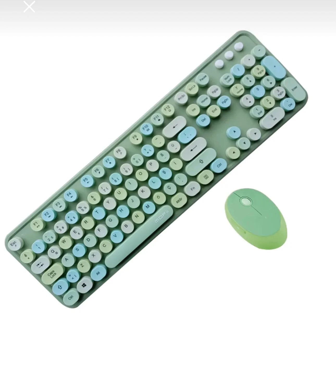 Tr Mofii Sweet Yeşil Klavye Mouse Set Tr Mofii Sweet Yeşil Klavye Mouse Set