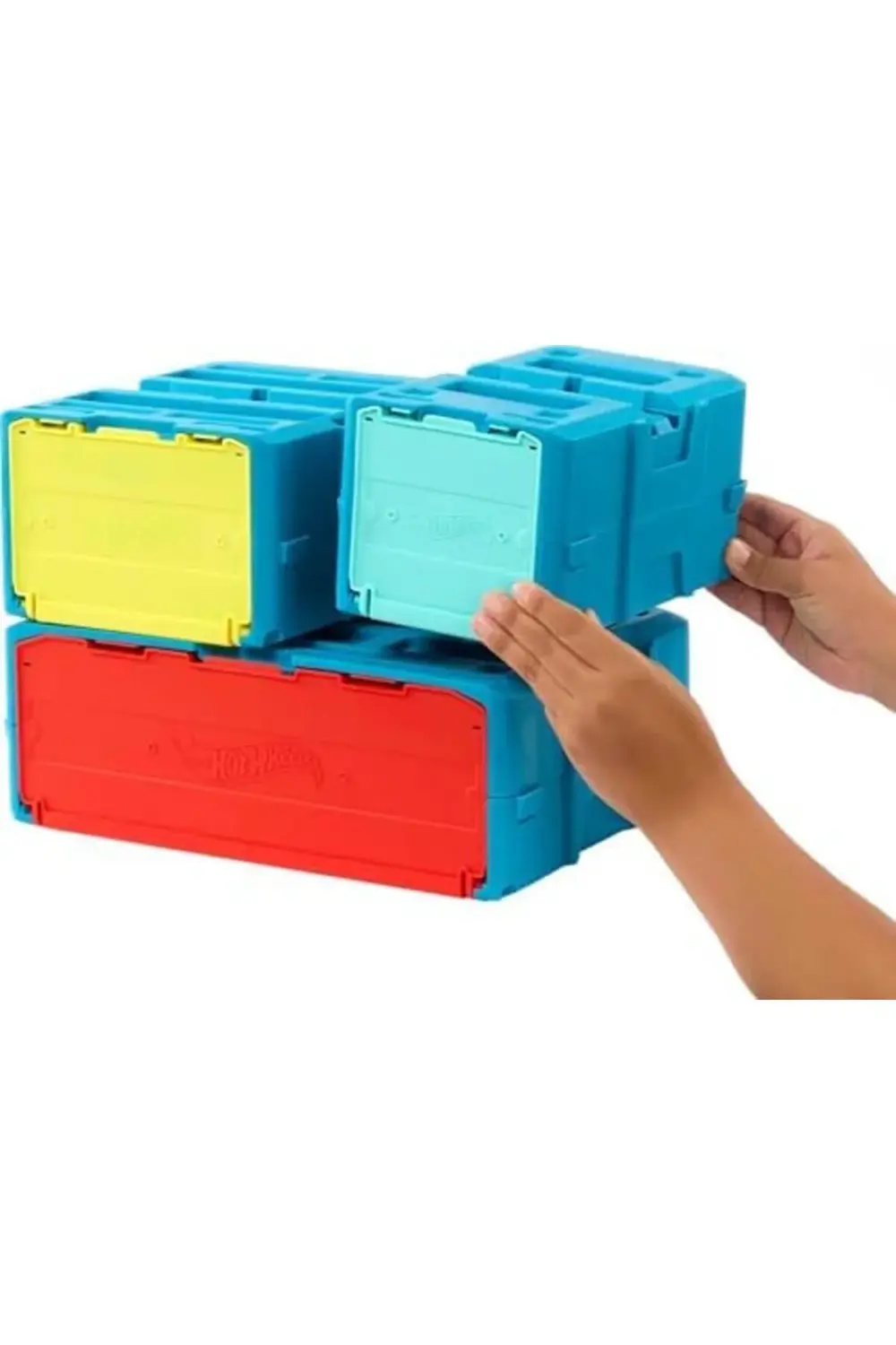 Track Alev Temalı Akrobasi Seti ve 1 adet araba, birleştirilebili