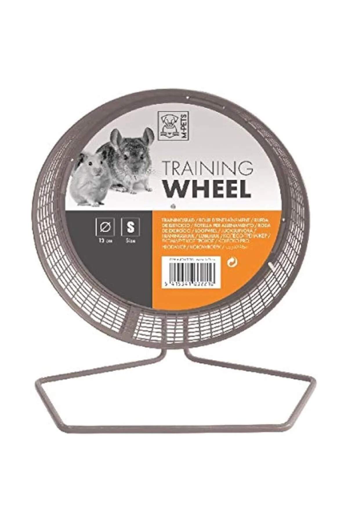 TRAINING METAL HAMSTER ÇARKI AYAKLI 18CM (M)