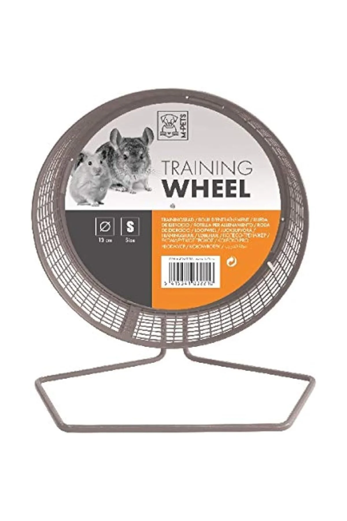 TRAINING METAL HAMSTER ÇARKI AYAKLI 18CM (M)