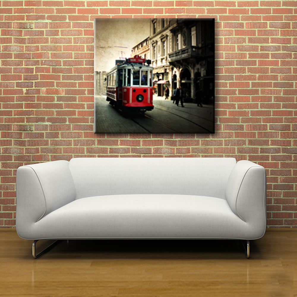 Tramvay İstanbul Kanvas Tablo Tramvay İstanbul Kanvas Tablo