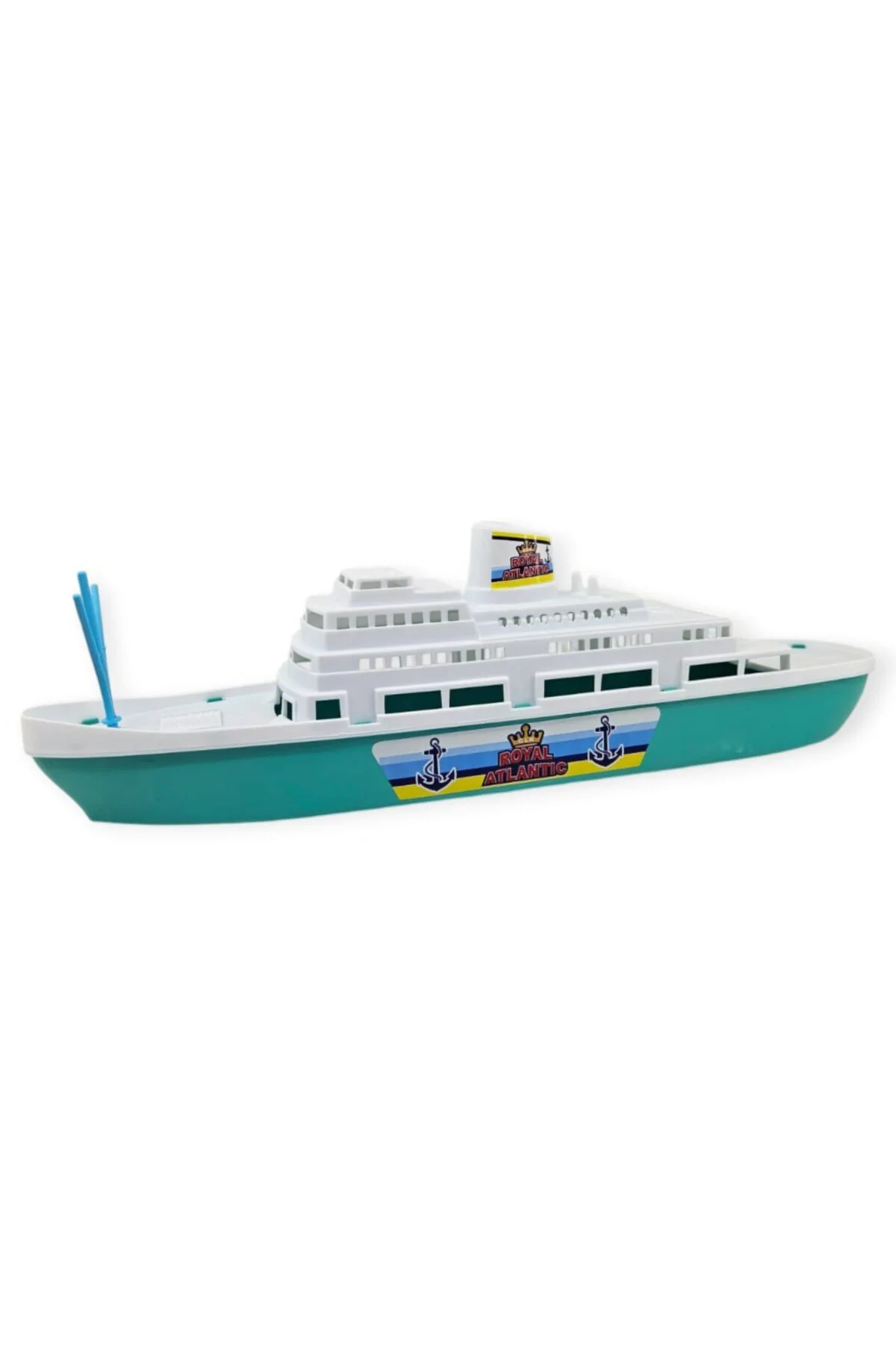 Transatlantik Yolcu Gemisi 45 cm - Turkuaz (Lisinya)