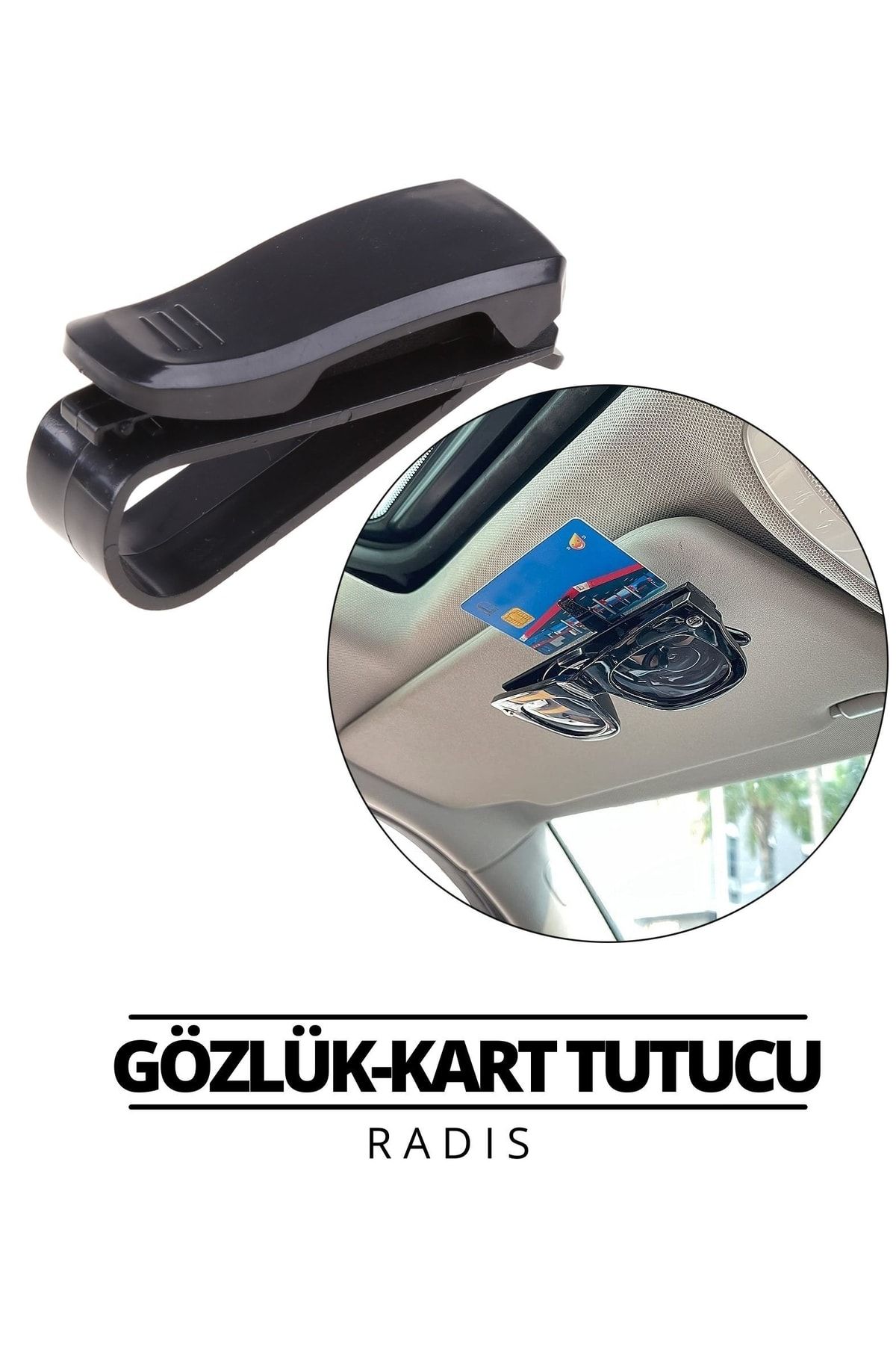 Modacar Transformacion Radis Araç İçi Güneş Gözlüğü Kart Tutucu Klips 428987