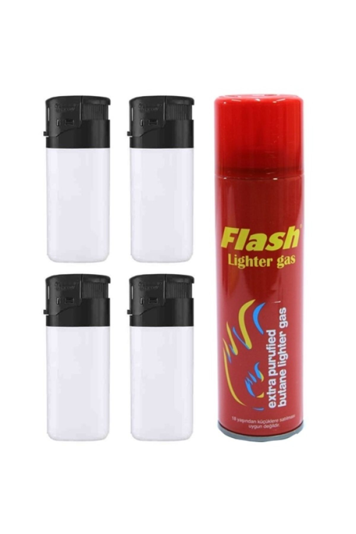 Mastercare Transformacion Flash Çakmak Gazı 4 Adet Çakmak Seti 712680