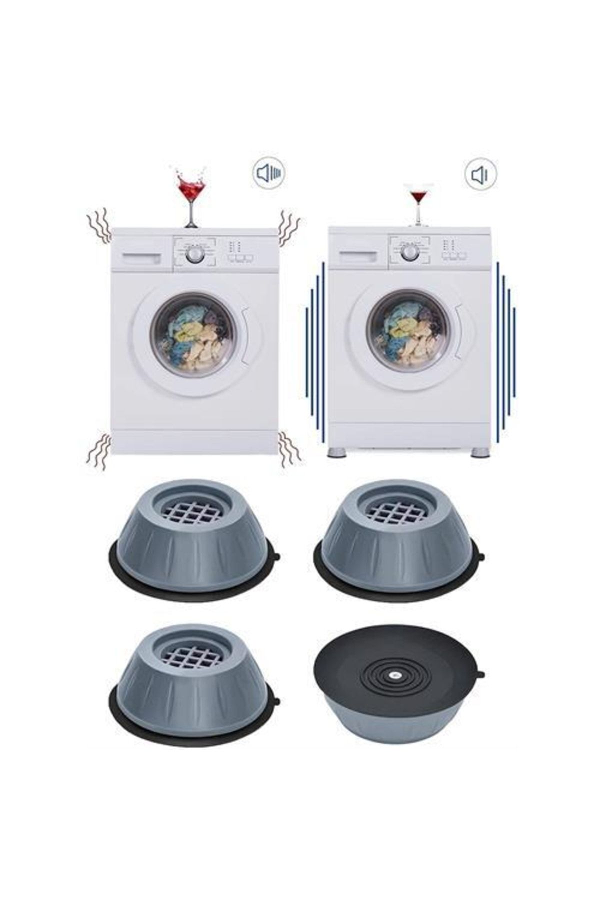 Transformacıon Major Makine Titreşim Ve Sallantı Önleyici Kauçuk Seti