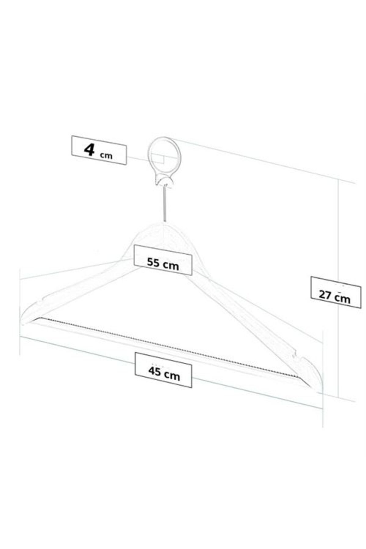 Gscstore Transformacion Otel Tip Askı 20 Li Set Ahşap Vincentis Devoto Des