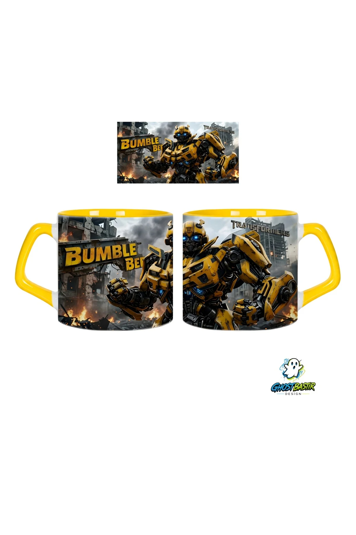 Transformers Bumble Bee Kupa Bardak | Tek Adet 0734